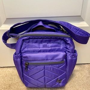 Lug - alpine bag, violet color.